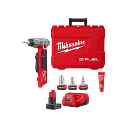 Milwaukee M12 FUEL 1/2 in. - 1 in. PEX Expansion Tool Kit with RAPID SEAL ProPEX  Expander Heads &amp; Battery/Charger-2532-20-48-59-2440 - The Home Depot
